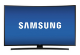 Samsung - 55" Class (54.6" Diag.) - LED - Curved - 2160p - Smart - 4K Ultra HD TV - Black